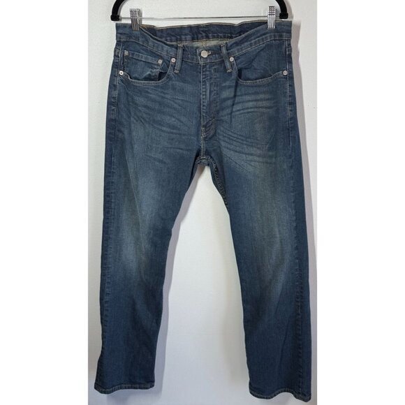 Levi's 559 Relaxed Fit Straight Leg Jeans Mens 34x32 Medium Wash Smart Casual - Picture 1 of 12